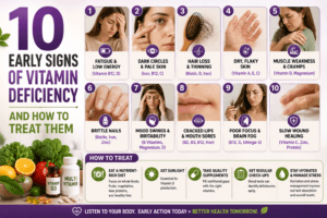 10 signs of vitamin deficiency and what to do