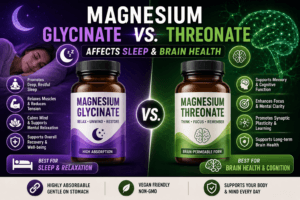 amazing ways magnesium threanate and magnesium glycinate affects brain health and sleep