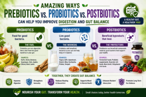 prebiotics postbiotics,Probiotics